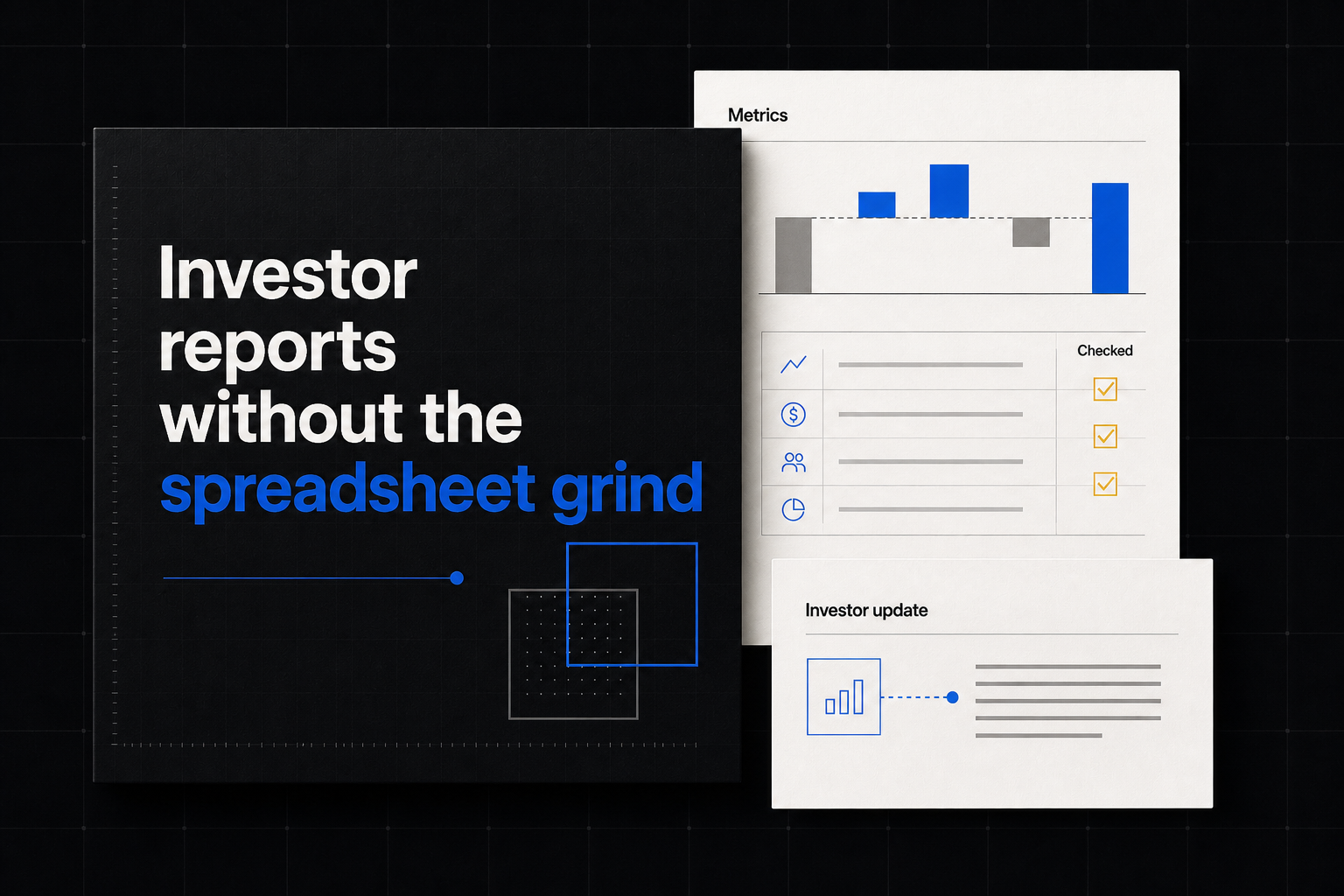 Editorial cover: source sheets becoming a checked investor report